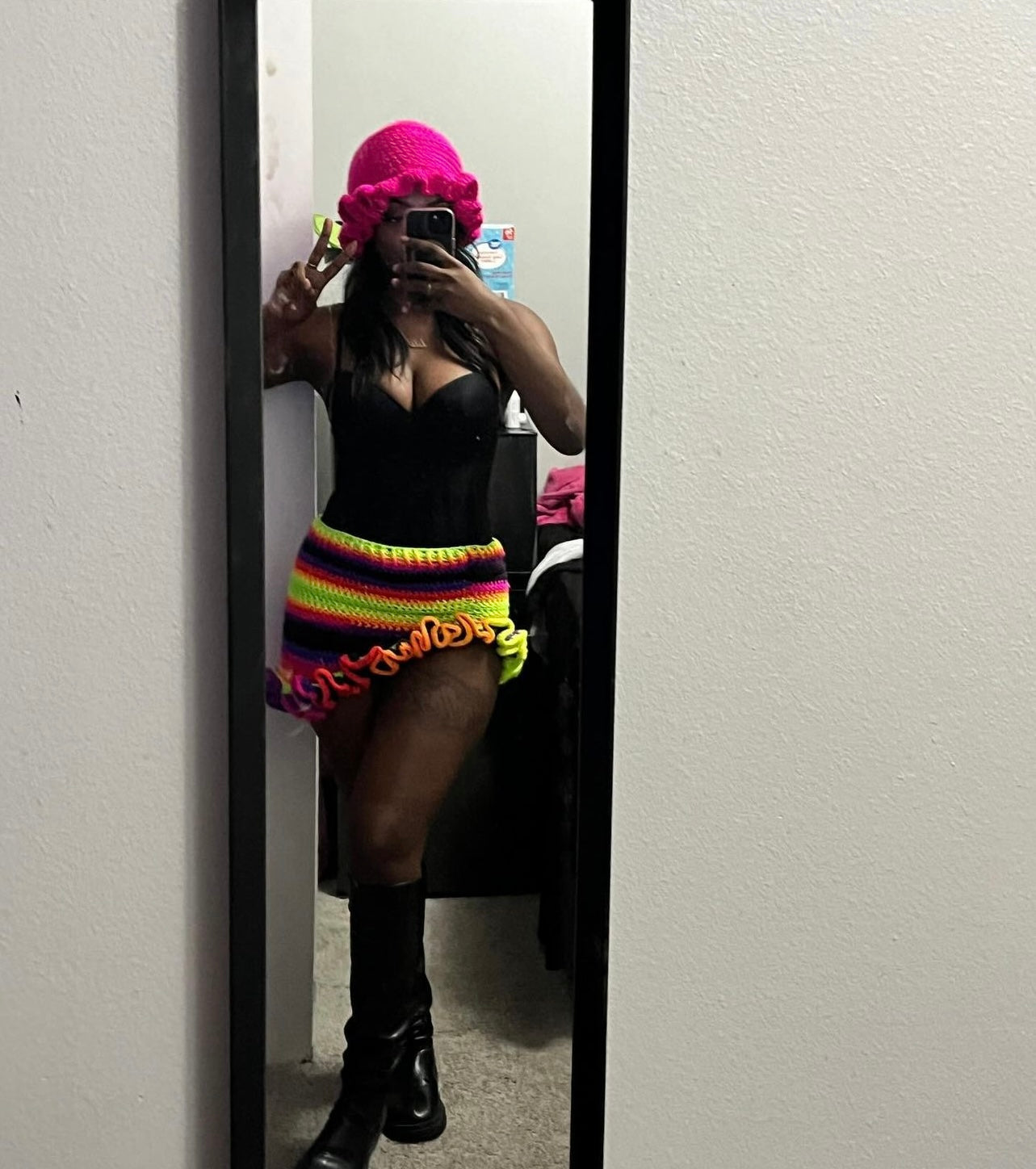 SHOW OFF | Ruffle Mini Skirt