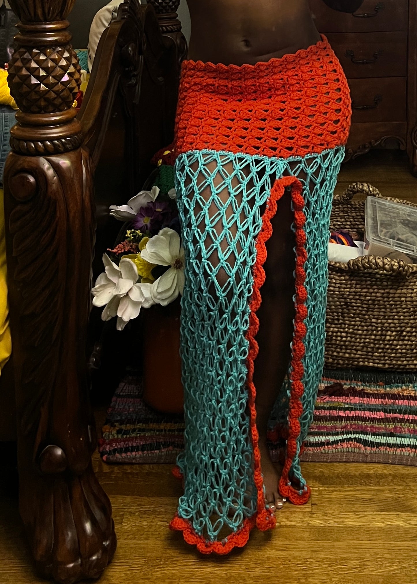 Tangy Temptation Maxi Skirt