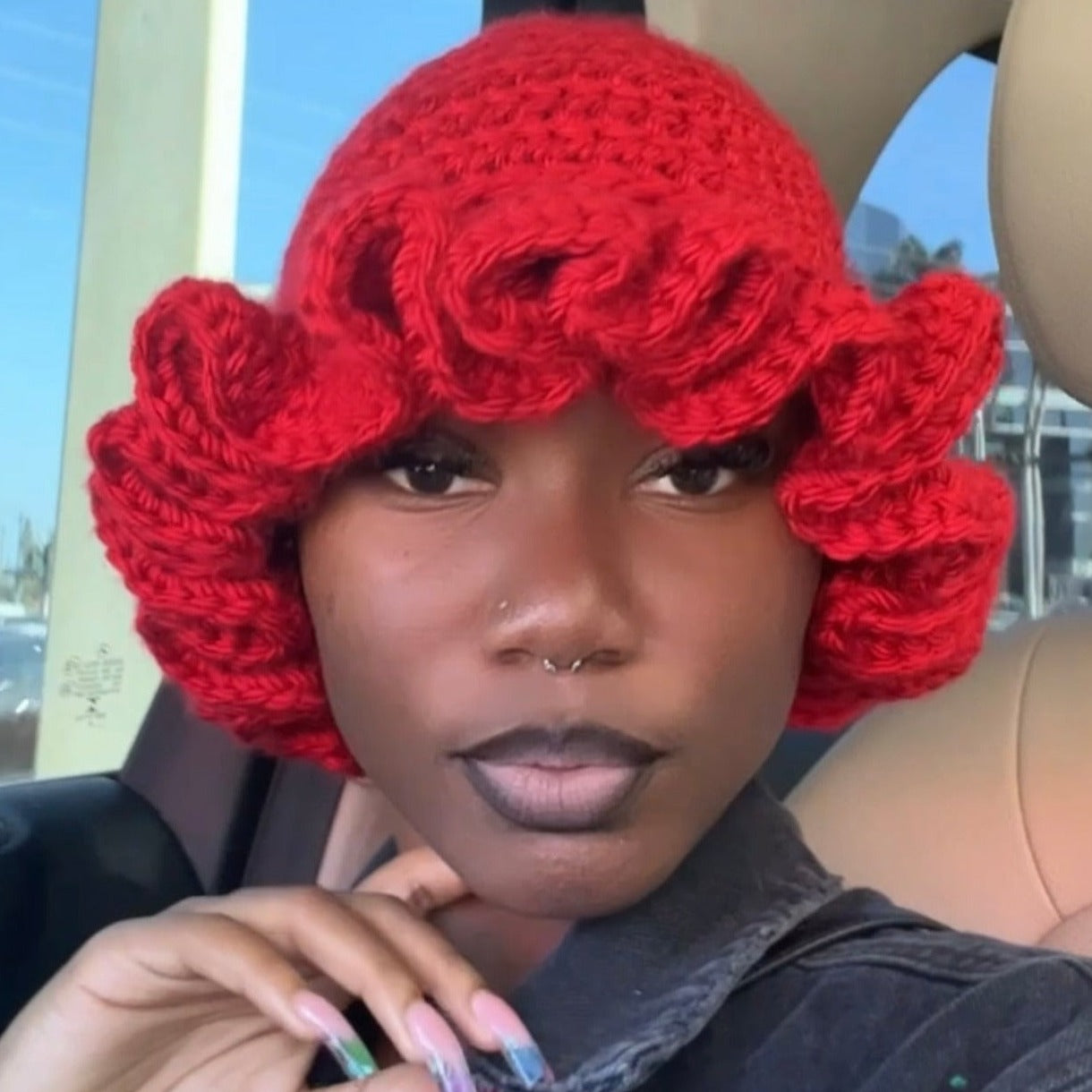 The Ripple Ruffle Hat