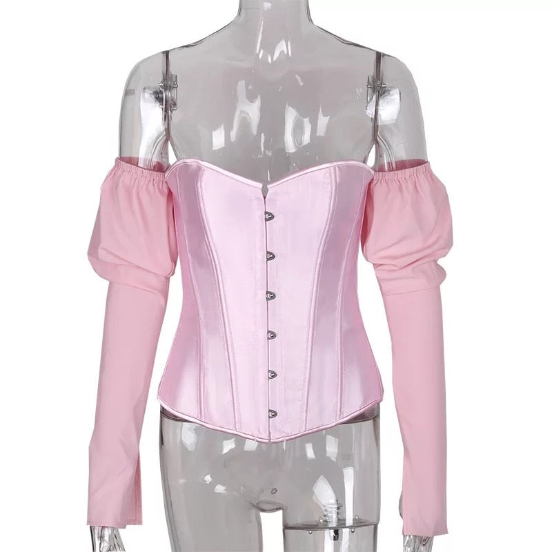 Elegant Corset Party Top
